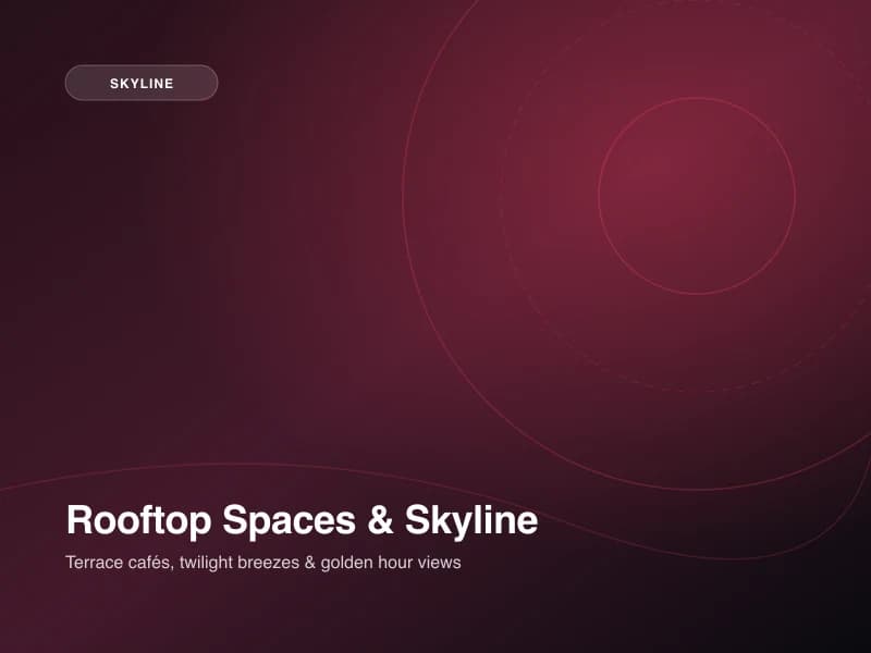 Rooftop Socials — curated spots and experiences