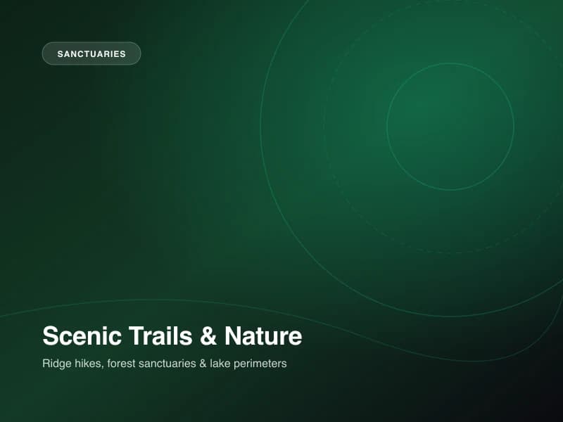 Parks & Greenways — curated spots and experiences